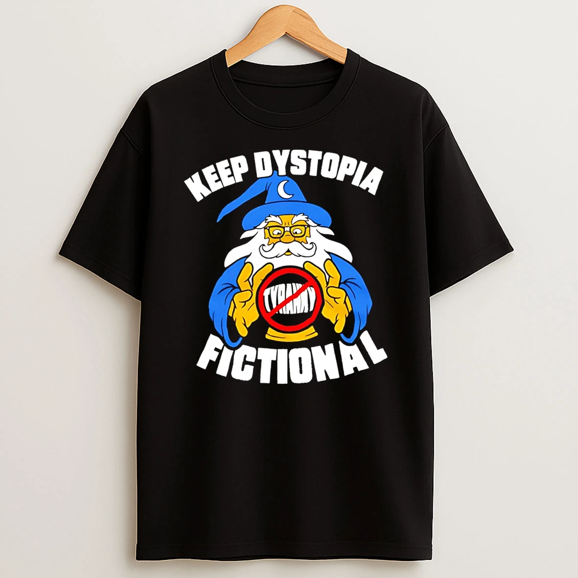 Wizard Keep Dystopia Fictional T Shirt