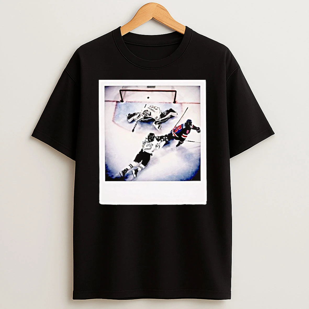 Womens Hockey Usa Golden Goal Megan Keller Fan Gift Idea Polaroid Picture T Shirt