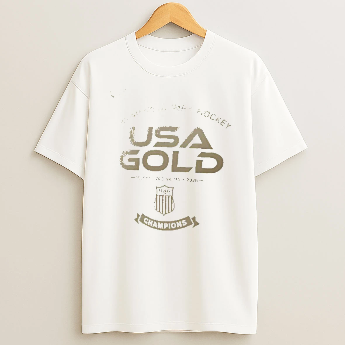 Womens Usa Hockey 2026 Winter Olympics Usa Gold Medal T Shirt