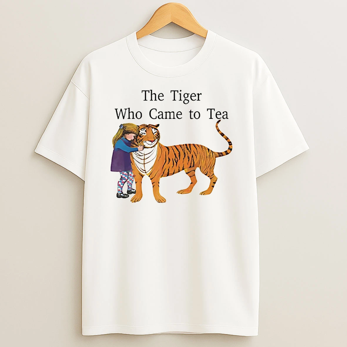 Word Book Day The Tiger Who Came To Tea T Shirt