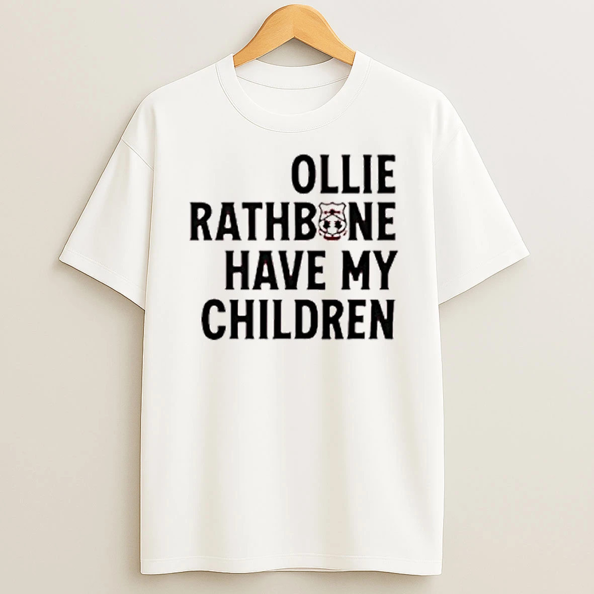 Wrexham Afc Ollie Rathbone Have My Children Left Chest T Shirt