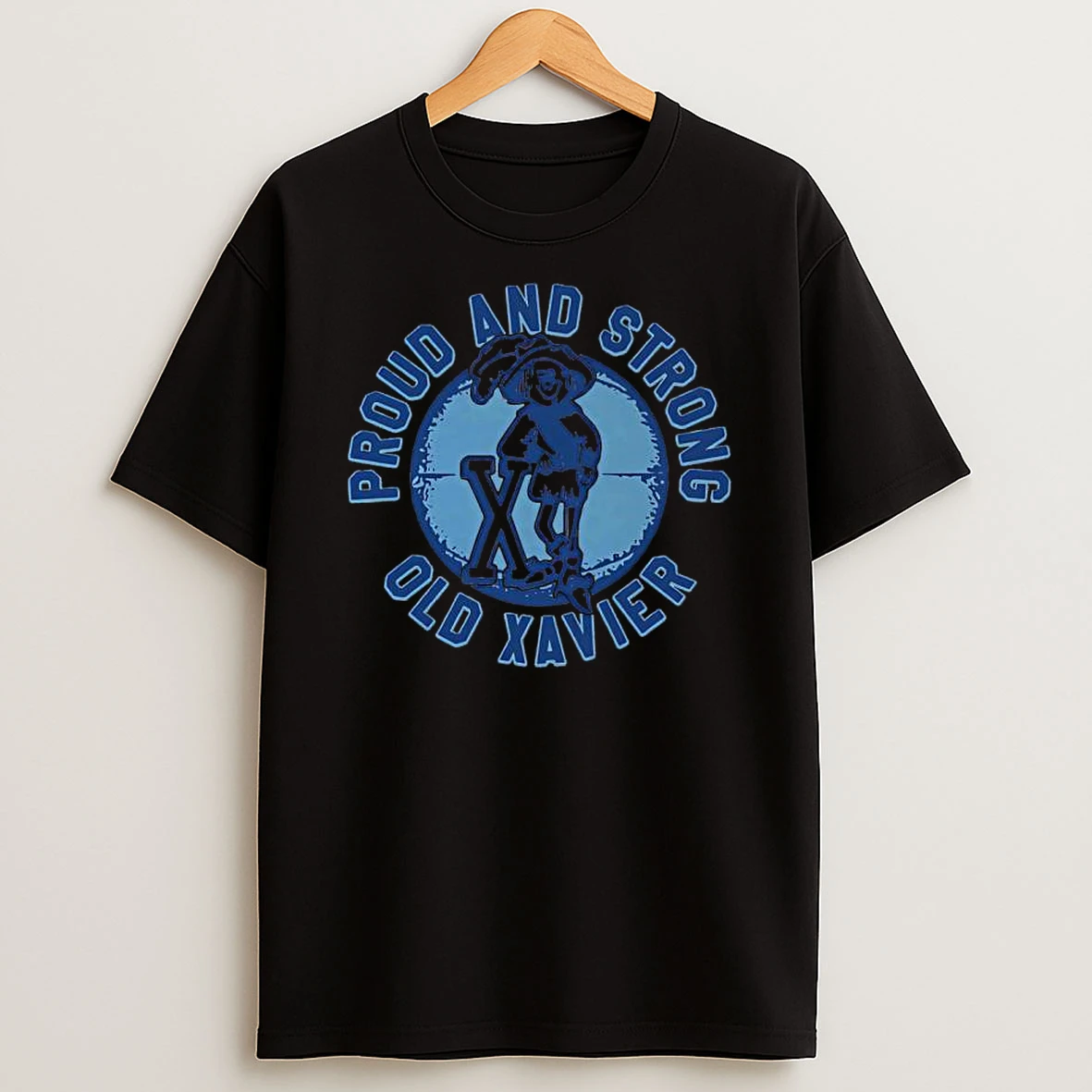 Xavier Musketeers Basketball Proud And Strong Vintage T Shirt