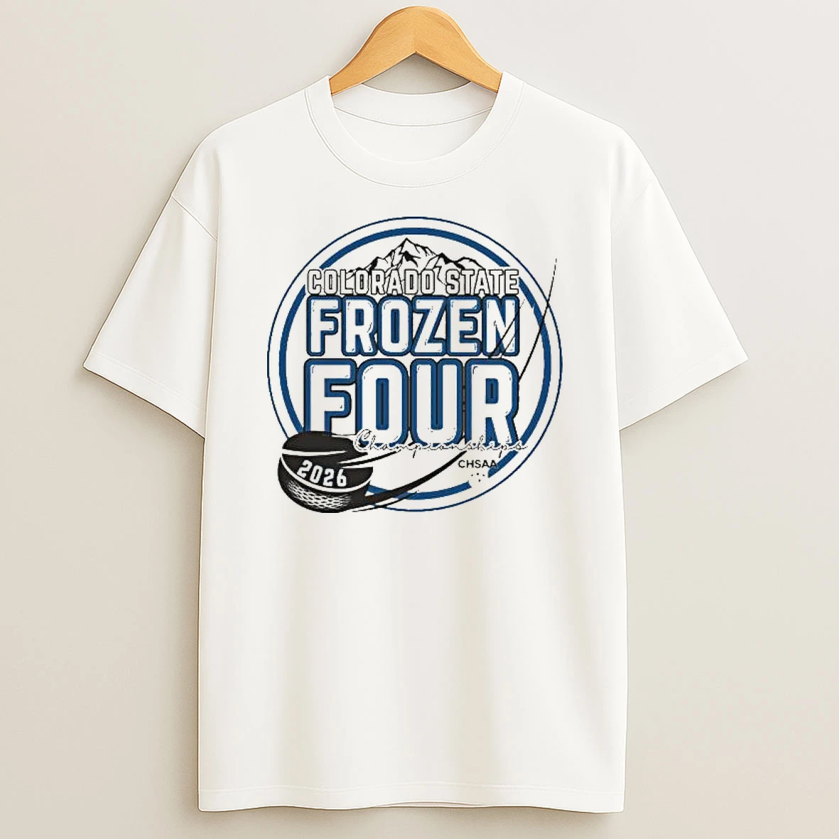 2026 Chsaa State Championship Ice Hockey T Shirt