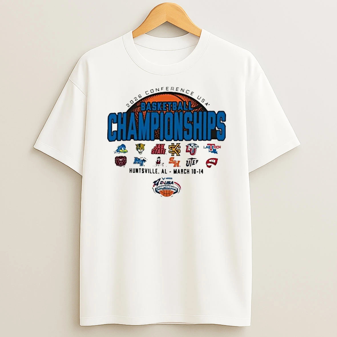 2026 Conference Usa Basketball Championships Huntsville Al T Shirt
