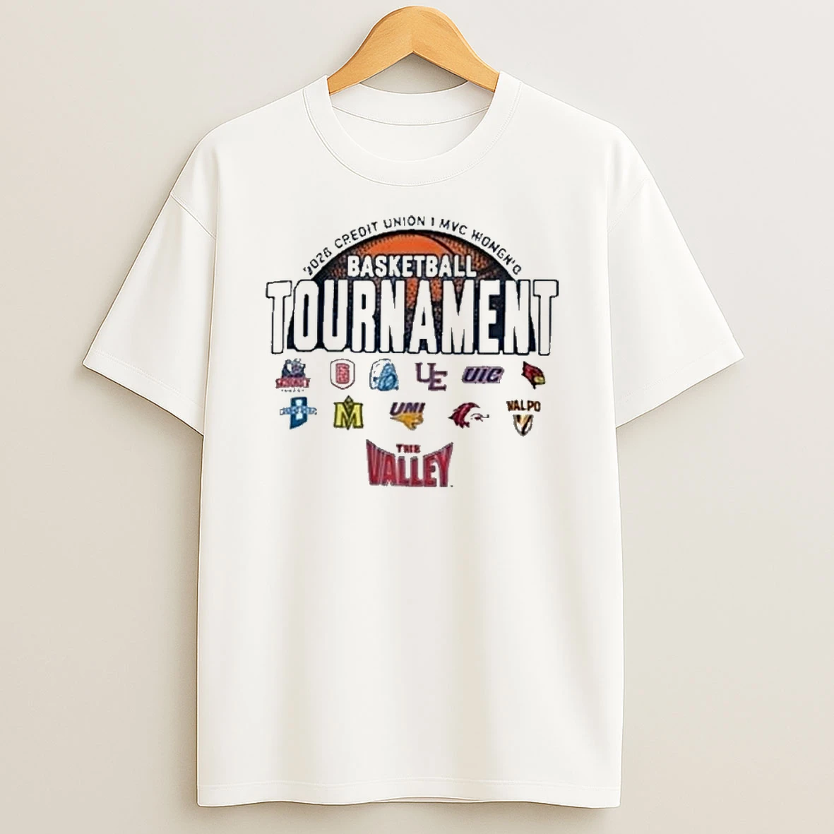 2026 Credit Union 1 Mvc Womens Basketball Tournament T Shirt