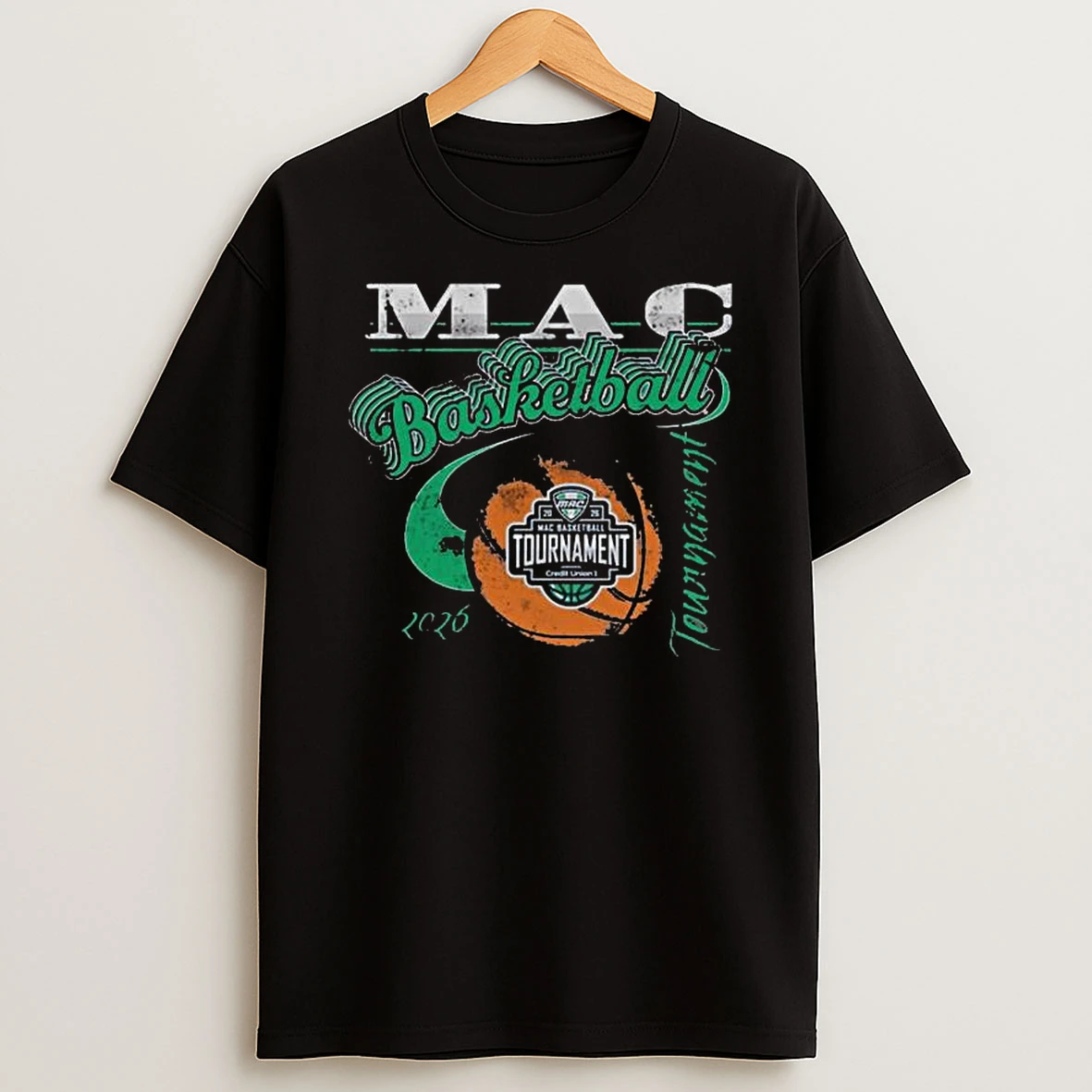 2026 Mac Mens Basketball Tournament T Shirt