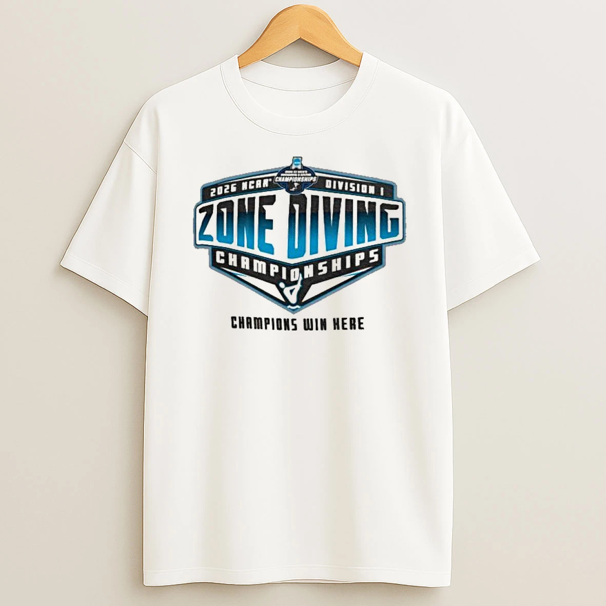 2026 Ncaa Di Zone Diving Championships T Shirt