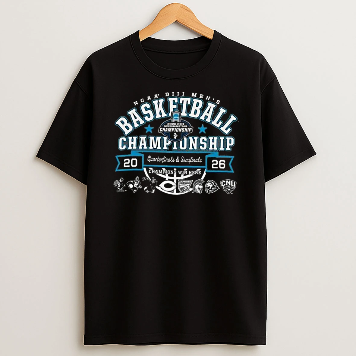 2026 Ncaa Diii Mens Basketball Championship Quarterfinals Semifinals Champions Win Here T Shirt