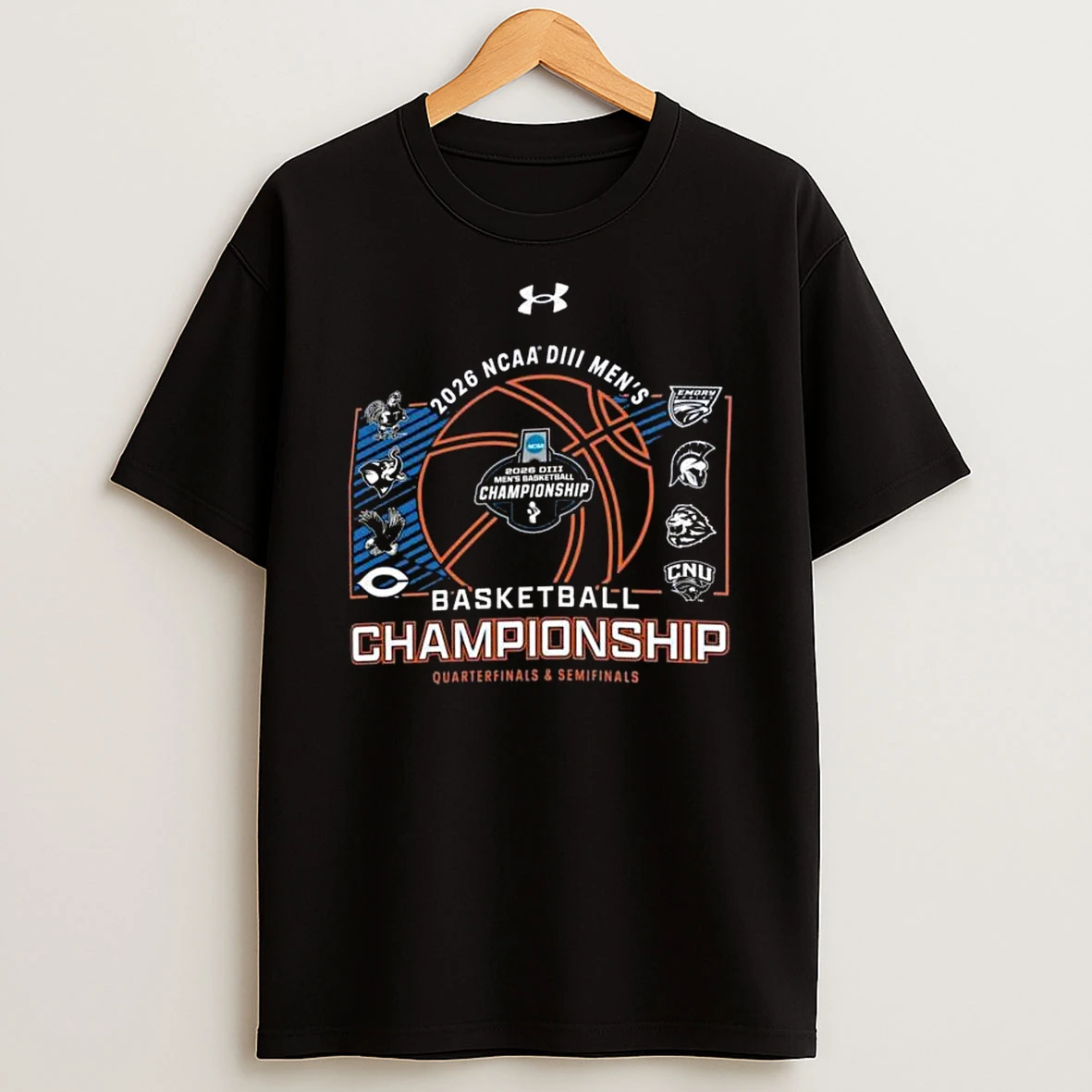 2026 Ncaa Diii Mens Basketball Championship Quarterfinals Semifinals T Shirt