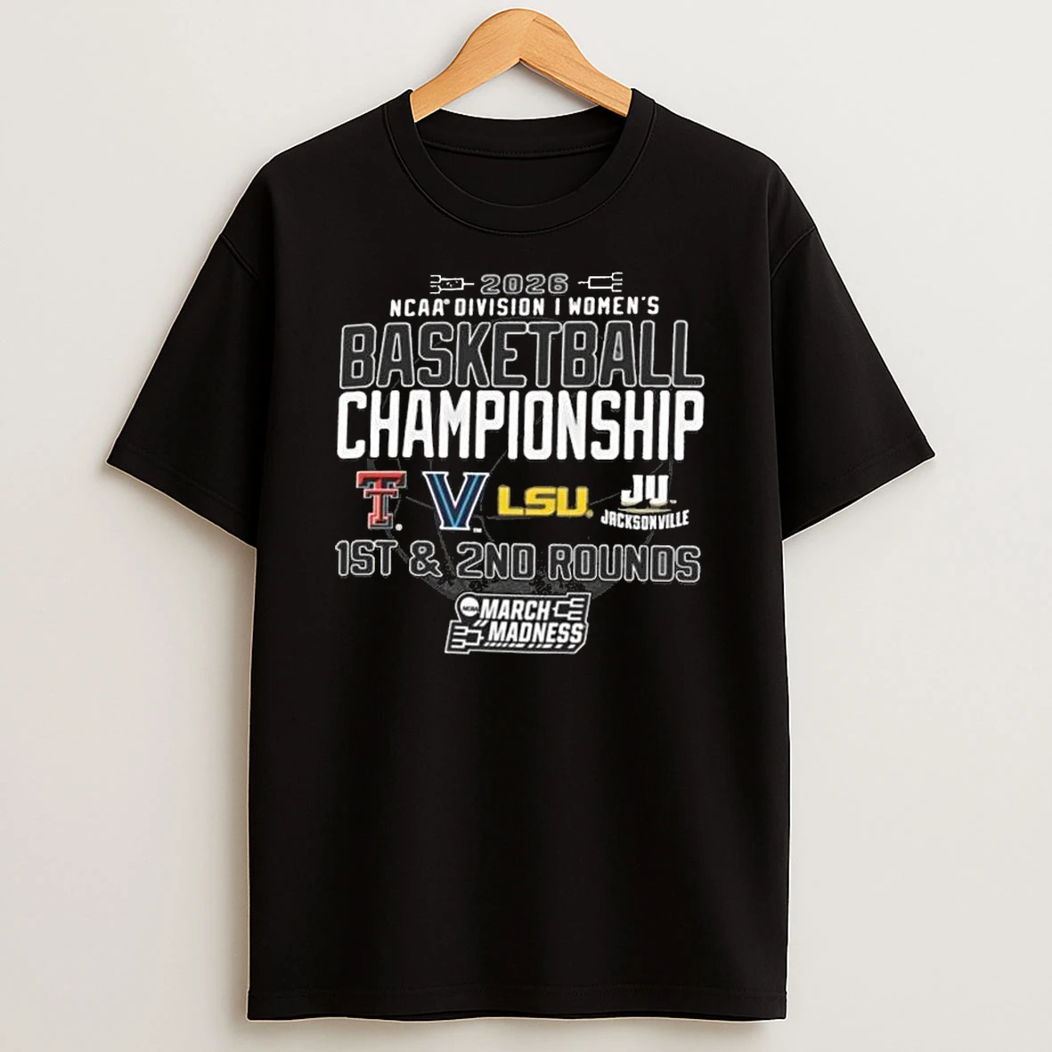 2026 Ncaa Division I Womens Basketball Championship 1st 2nd Rounds T Shirt