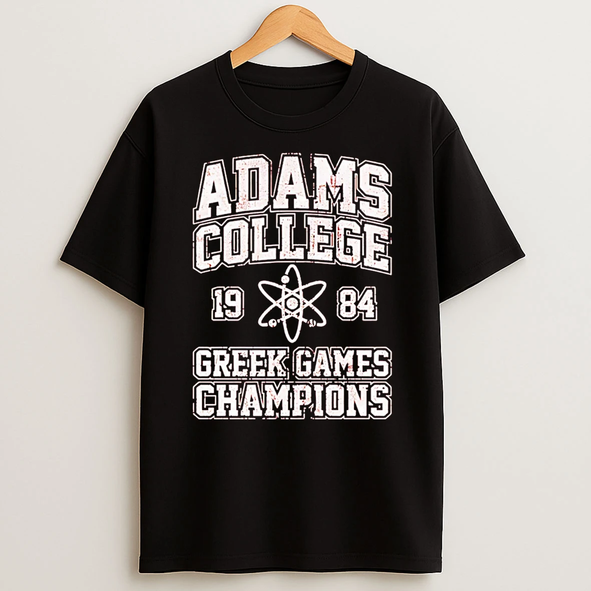 Adams College Greek Games Champions 1984 T Shirt