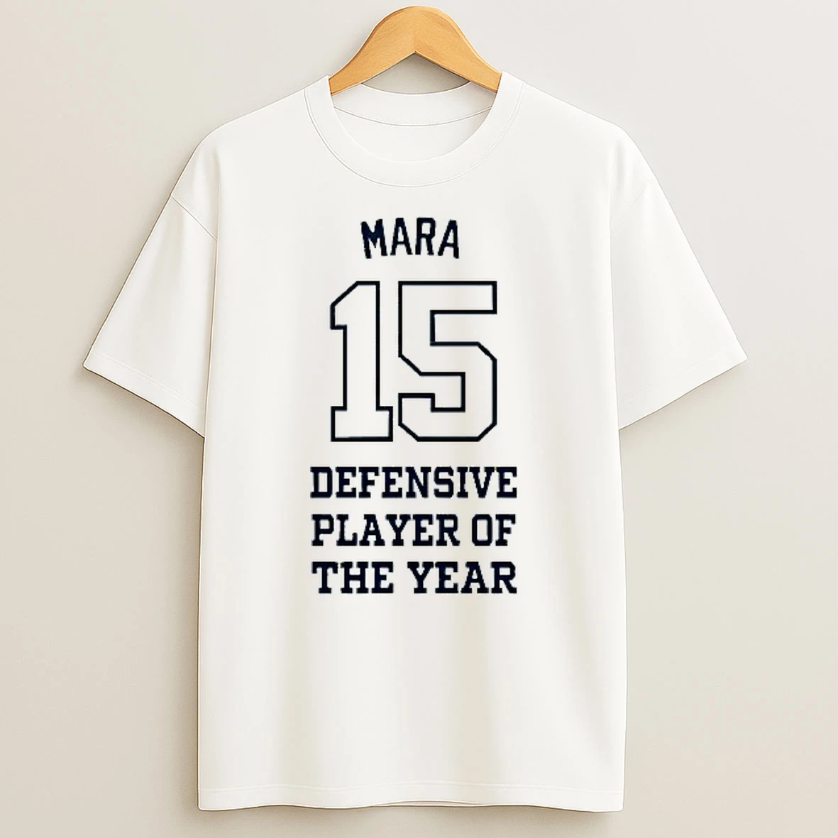 Aday Mara 15 Michigan Wolverines Defensive Player Of The Year T Shirt