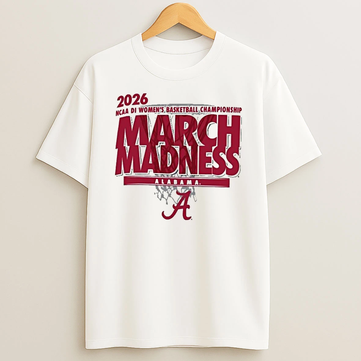 Alabama Crimson Tide 2026 Ncaa Di Womens Basketball Championship March Madness T Shirt