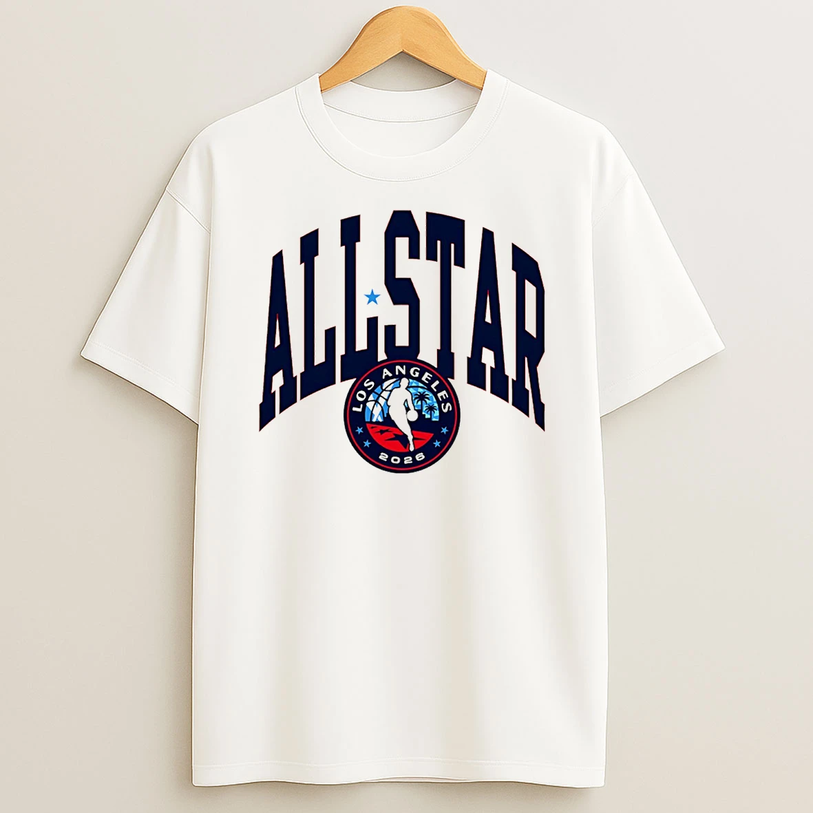 All Star Los Angeles 2026 Nba Asw Varsity T Shirt