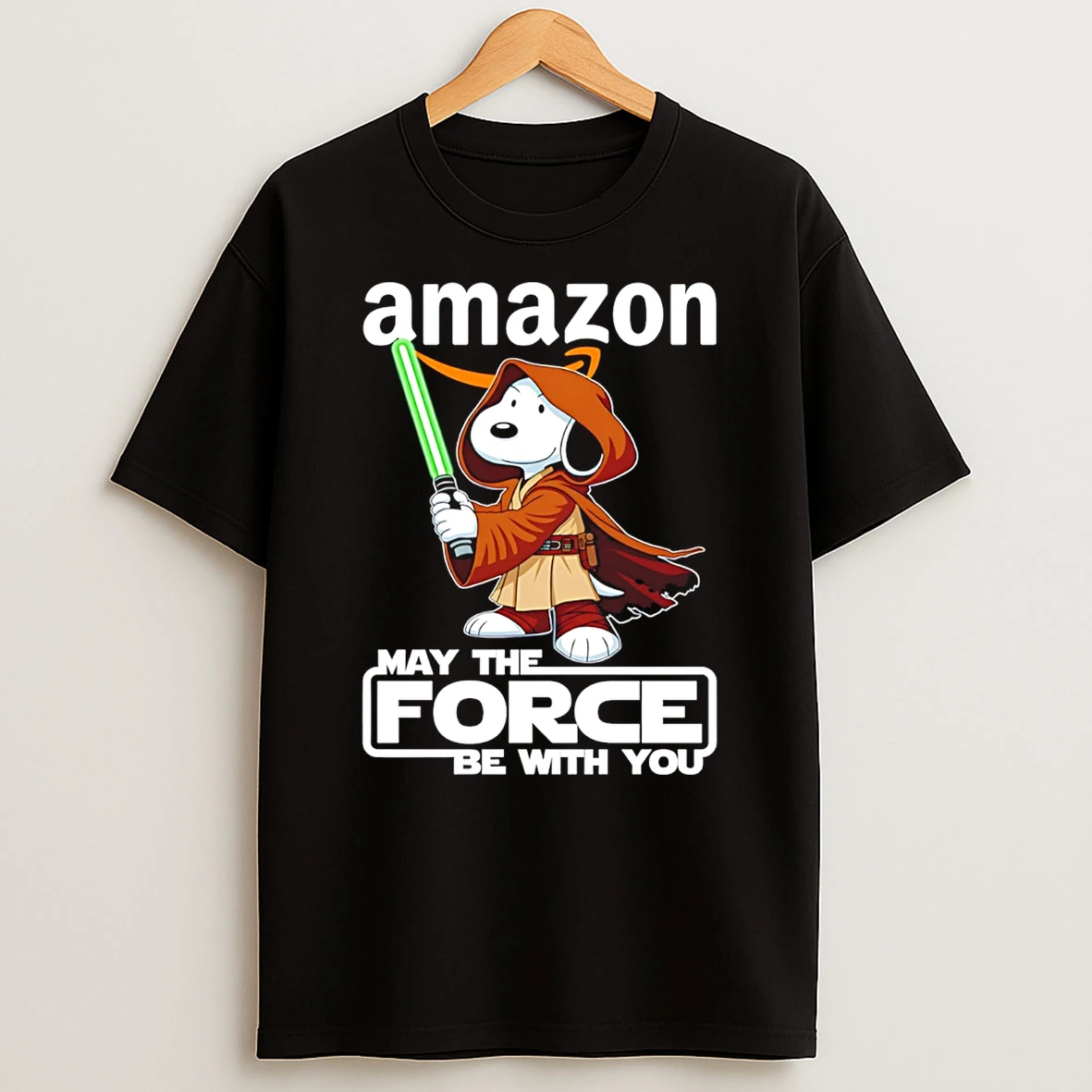 Amazon May The Force Be With You Snoopy X Star War T Shirt
