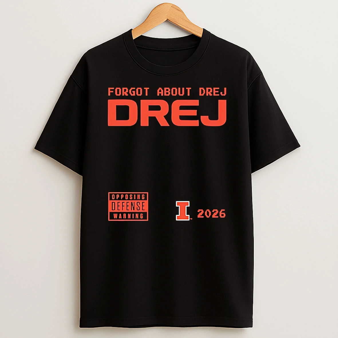 Andrej Stojakovic Illinois Fighting Illini Forgot About Drej T Shirt