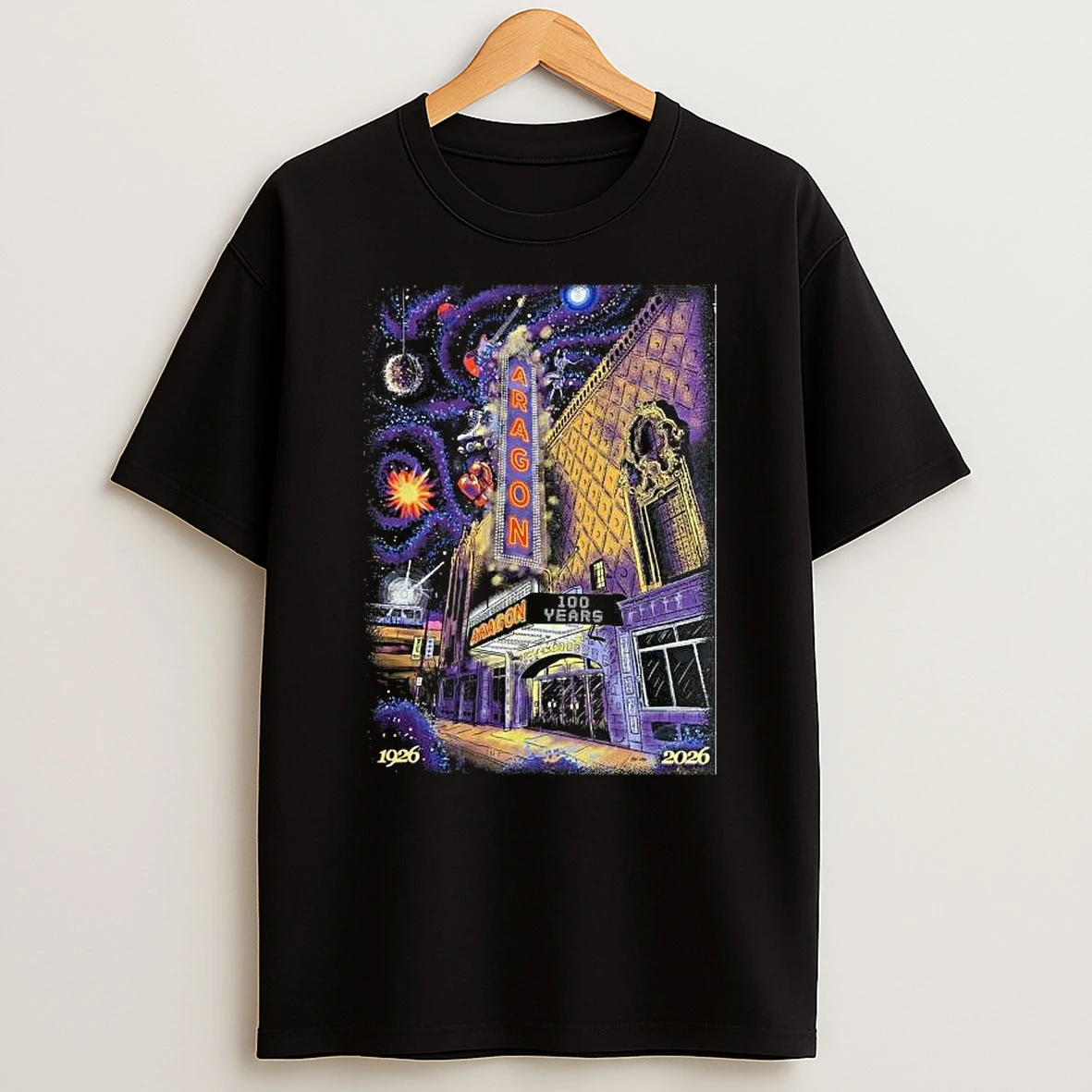 Aragon 100 Years 1926 2026 T Shirt