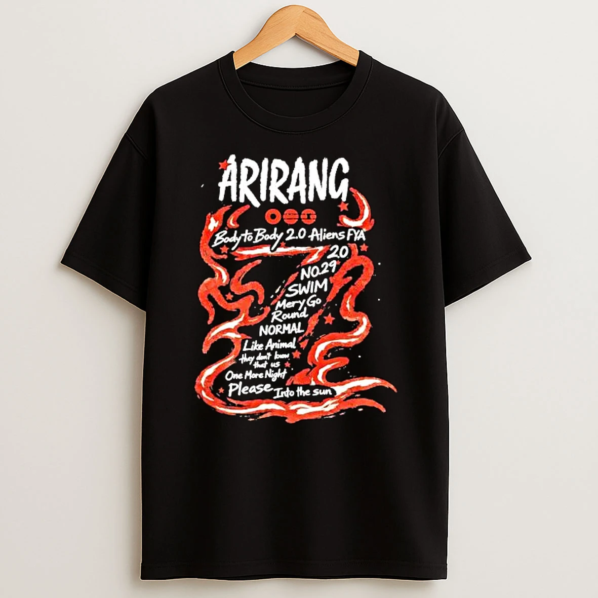 Arirang Body To Body 2 0 Aliens Fya T Shirt