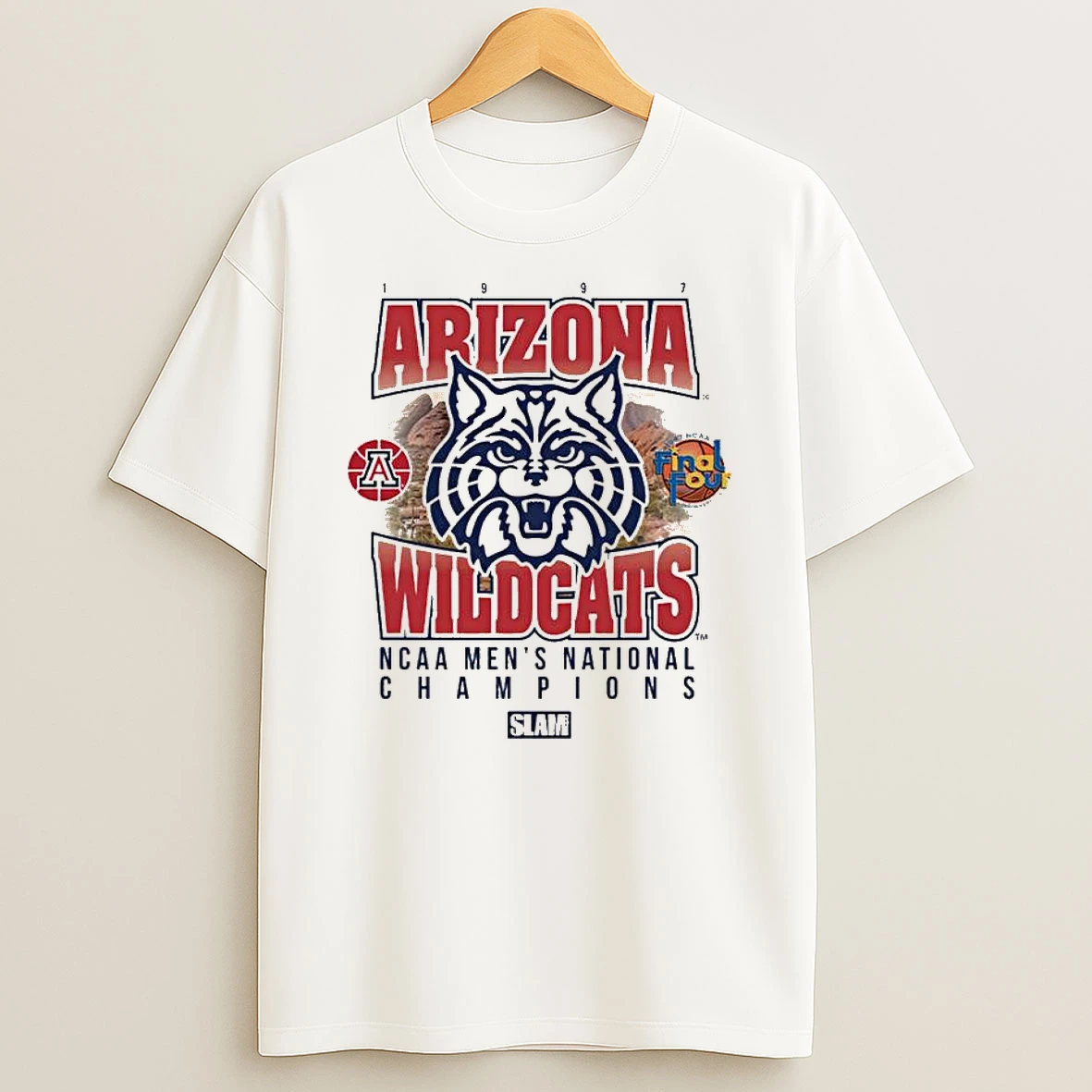 Arizona Wildcats 97 Ncaa Mens National Champions T Shirt