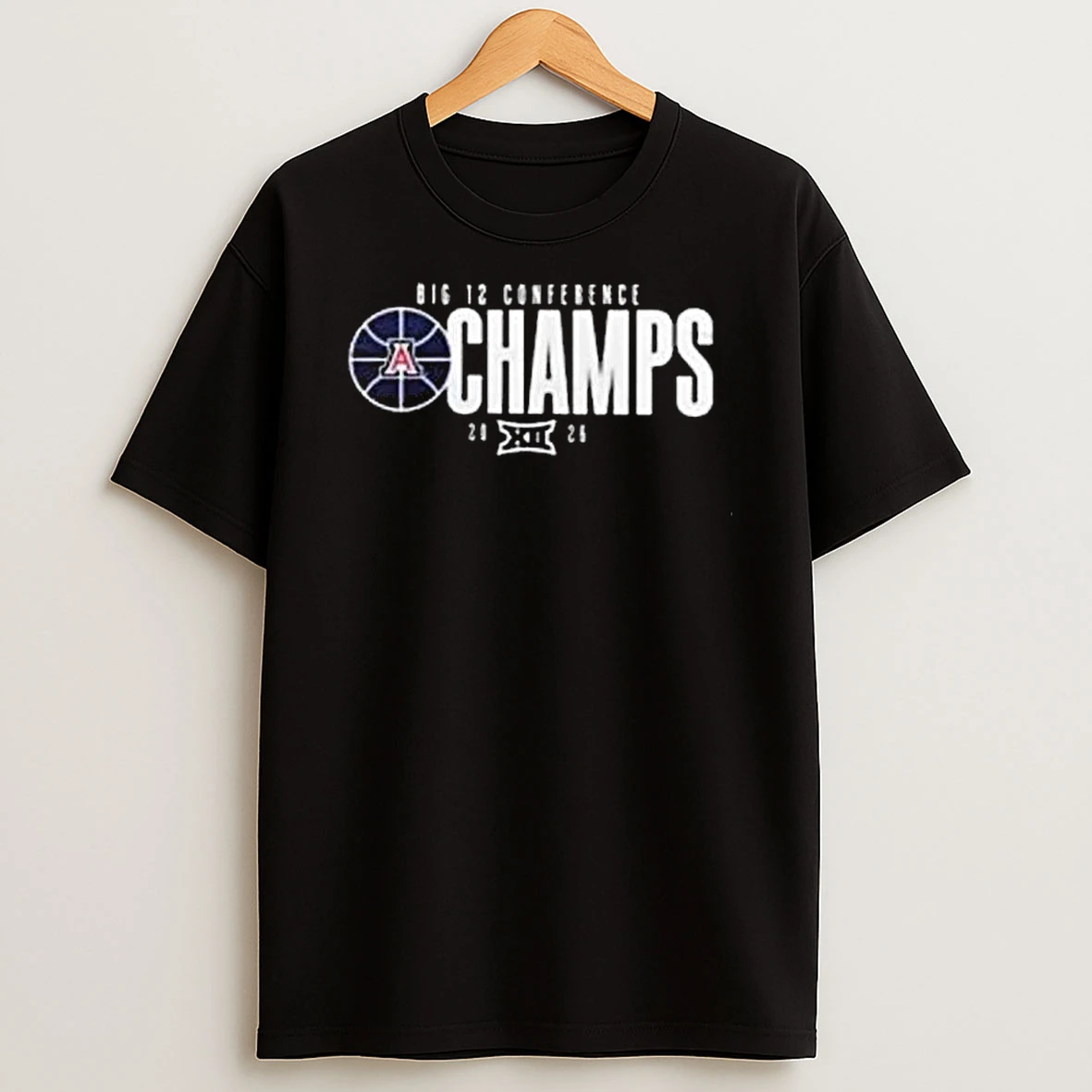 Arizona Wildcats Big 12 Conference Champs 2026 T Shirt