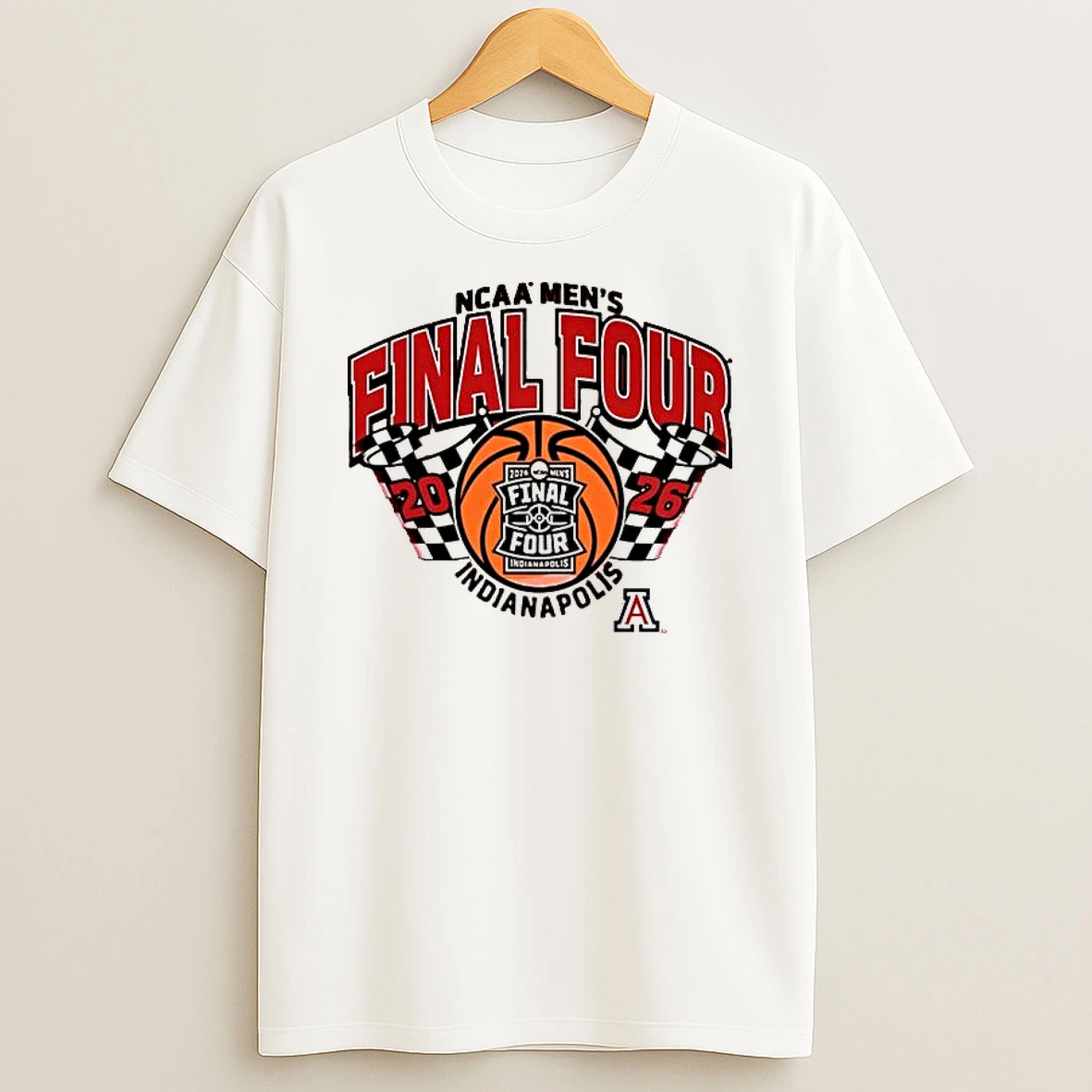 Arizona Wildcats Mens Basketball 2026 Final Four Team T Shirt