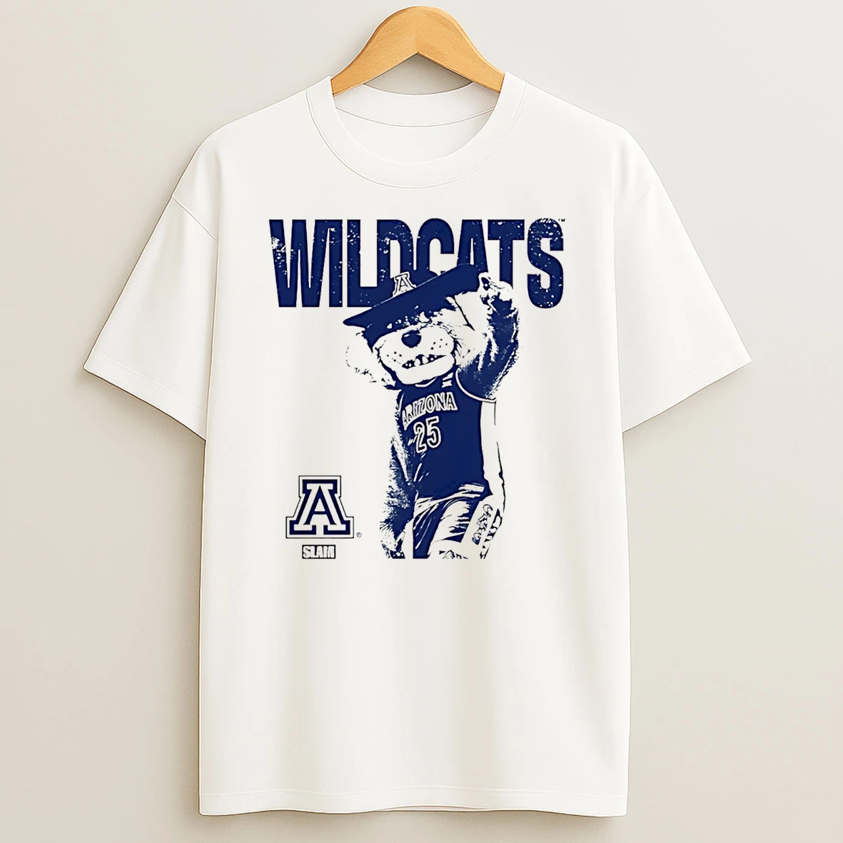 Arizona Wildcats Mascot Mode Slam Graphic T Shirt