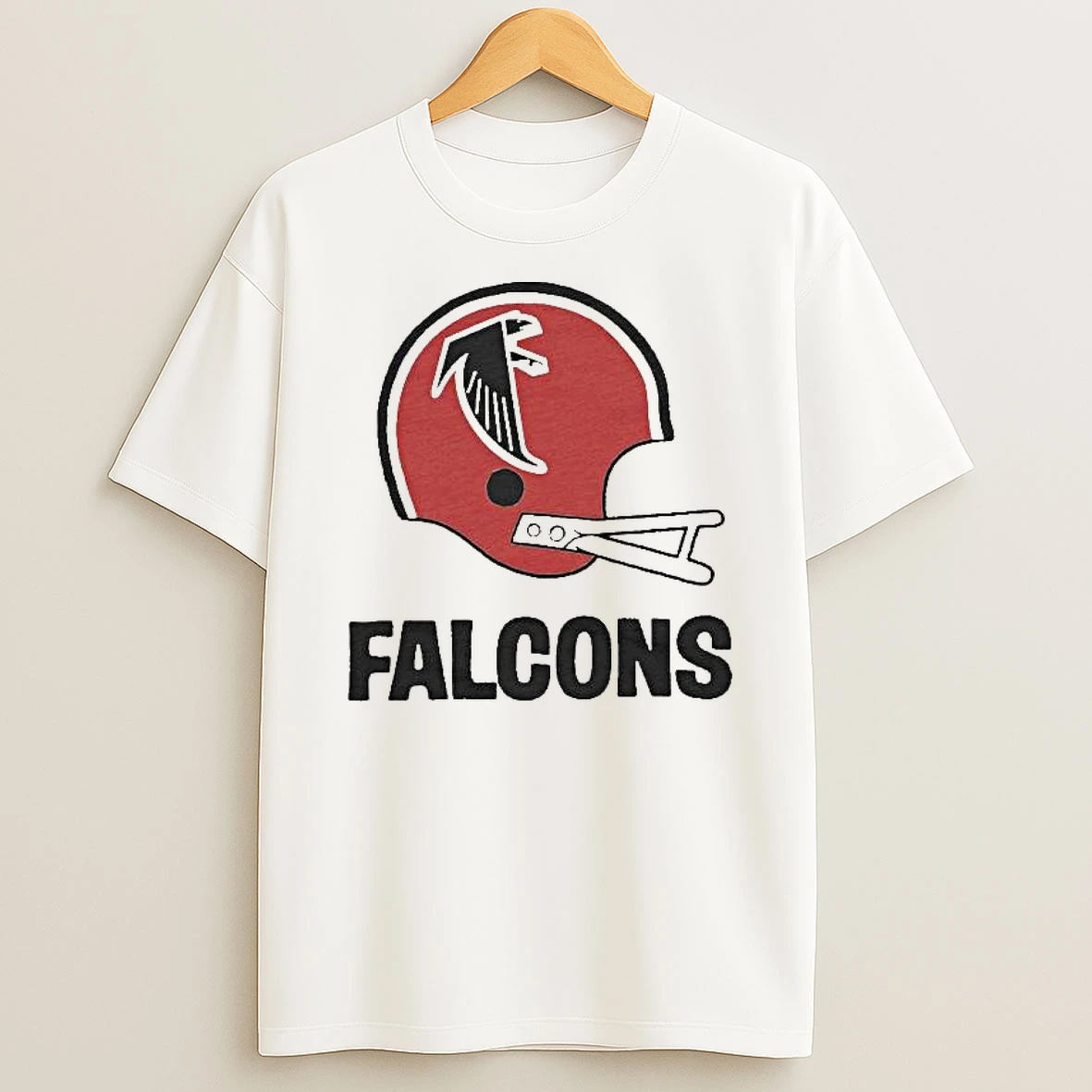 Atlanta Falcons Big Helmet T Shirt