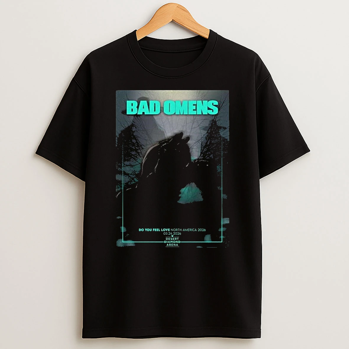 Bad Omens March 24 2026 Desert Diamond Arena T Shirt
