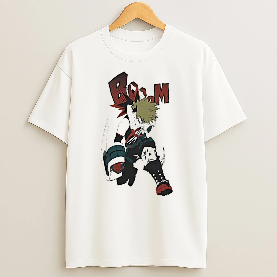 Bakugo Katsuki My Hero Academia Boom Explosion T Shirt
