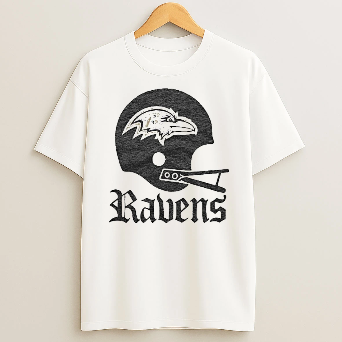Baltimore Ravens Big Helmet T Shirt