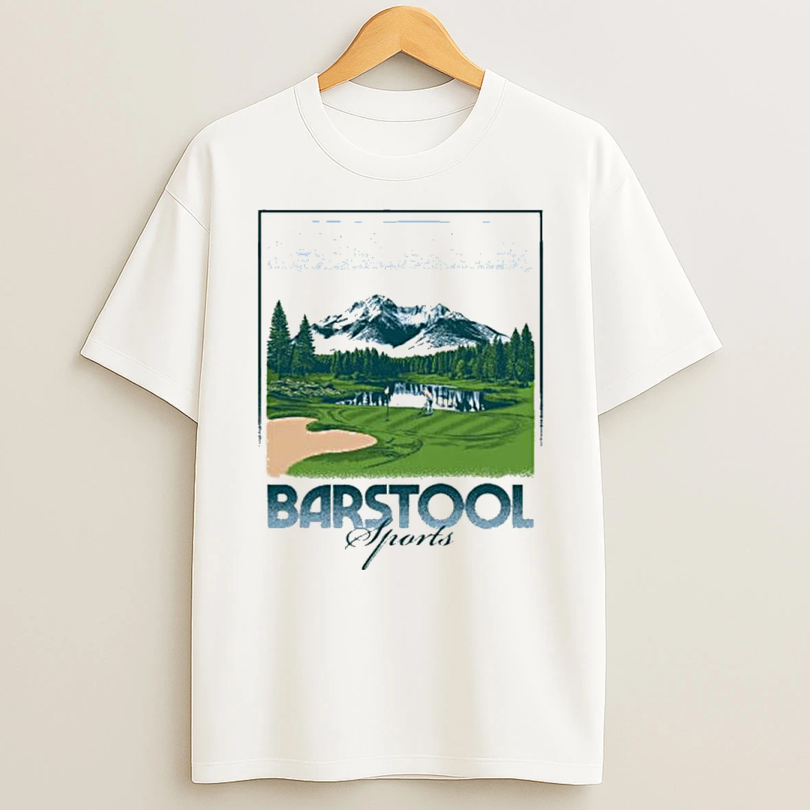 Barstool Sports Golf Mountain T Shirt