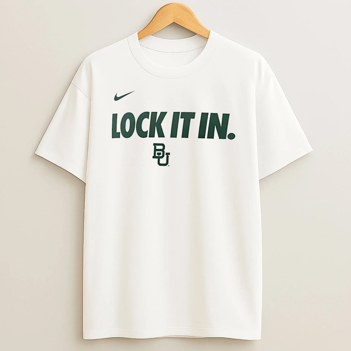 Baylor Bears Lock It In Logo T Shirt