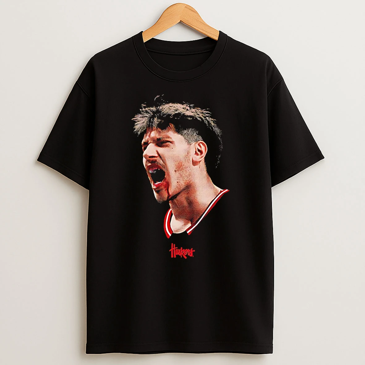 Berke Buyuktuncel Nebraska Cornhuskers Big Head T Shirt