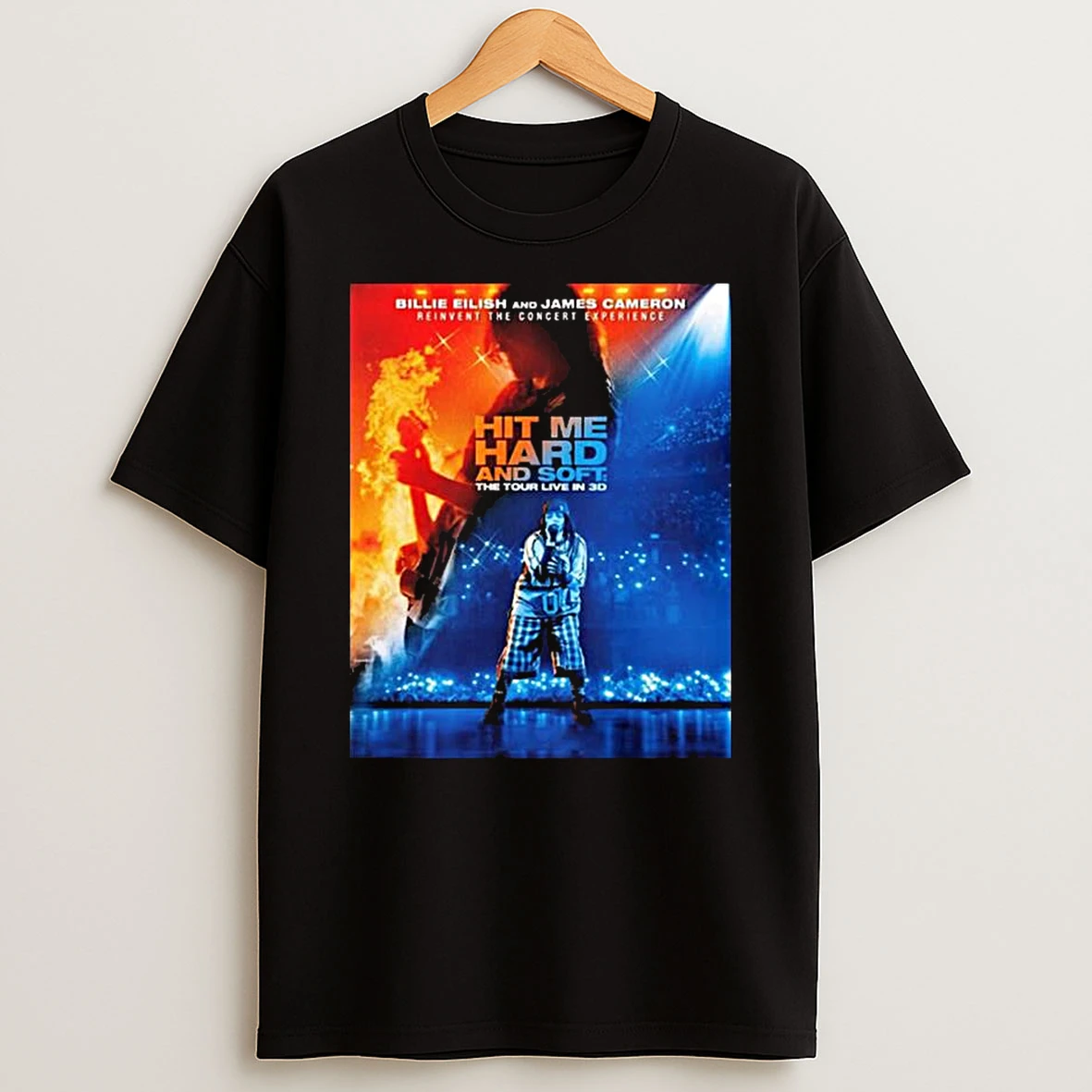 Billie Eilish Hit Me Hard And Soft The Tour Live In 3d Reinvent The Concert Experience On Theaters May 8 2026 T Shirt
