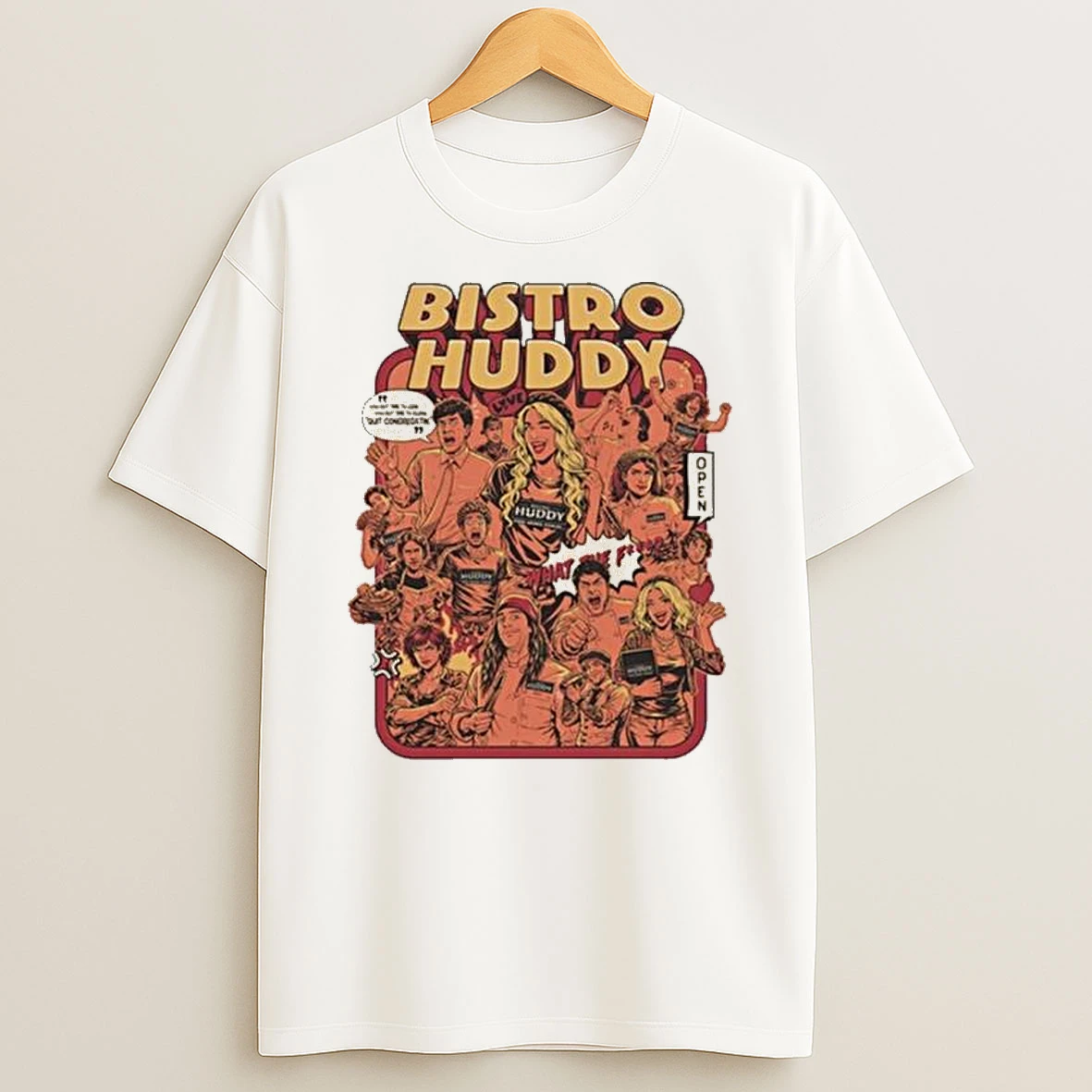 Bistro Huddy T Shirt