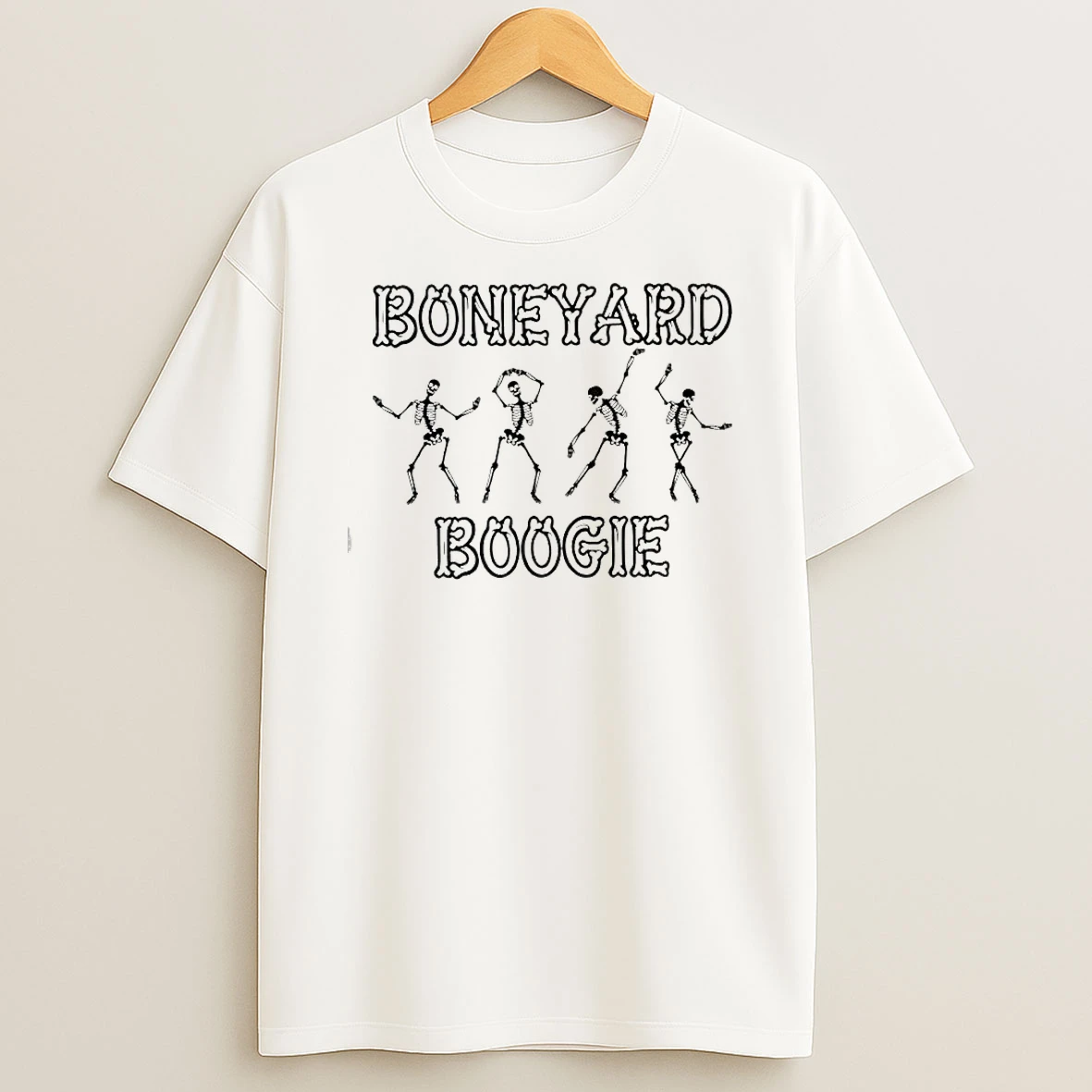 Boneyard Boogie Dancing Skeletons T Shirt