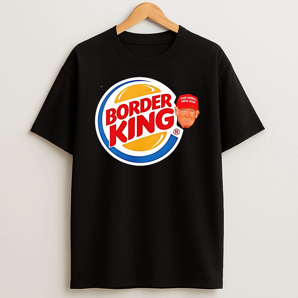 Border King Trump Logo T Shirt