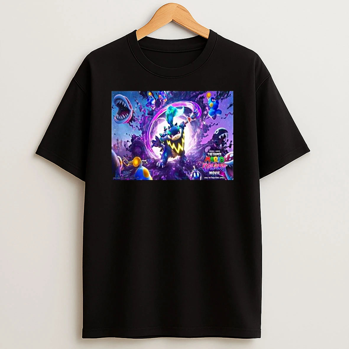 Bowser Jr New Landscape Theme In The Super Mario Galaxy Movie T Shirt