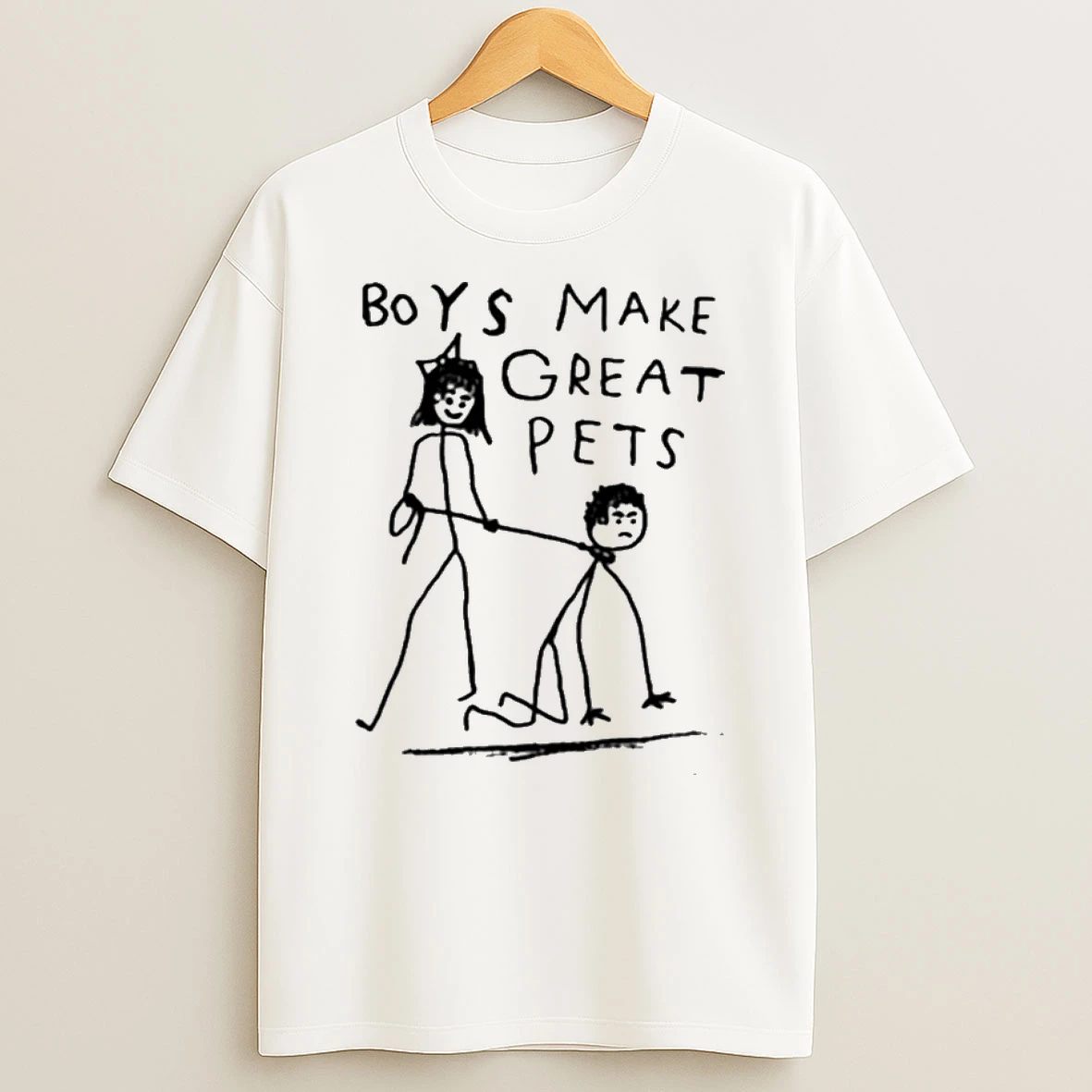 Boys Make Great Pets Meme T Shirt