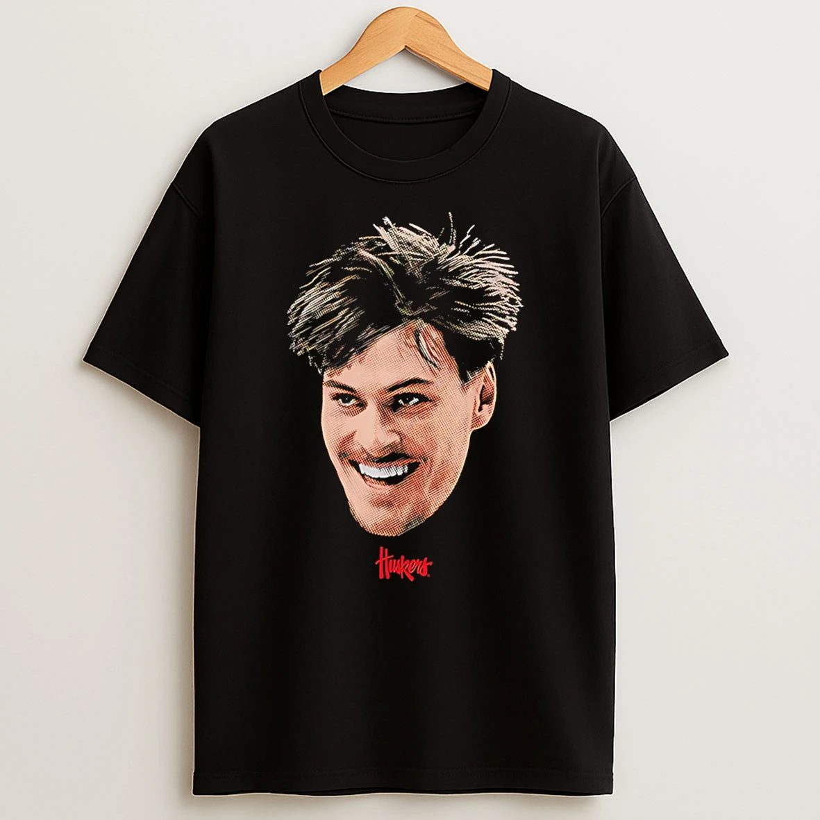Braden Frager Nebraska Cornhuskers Big Head T Shirt