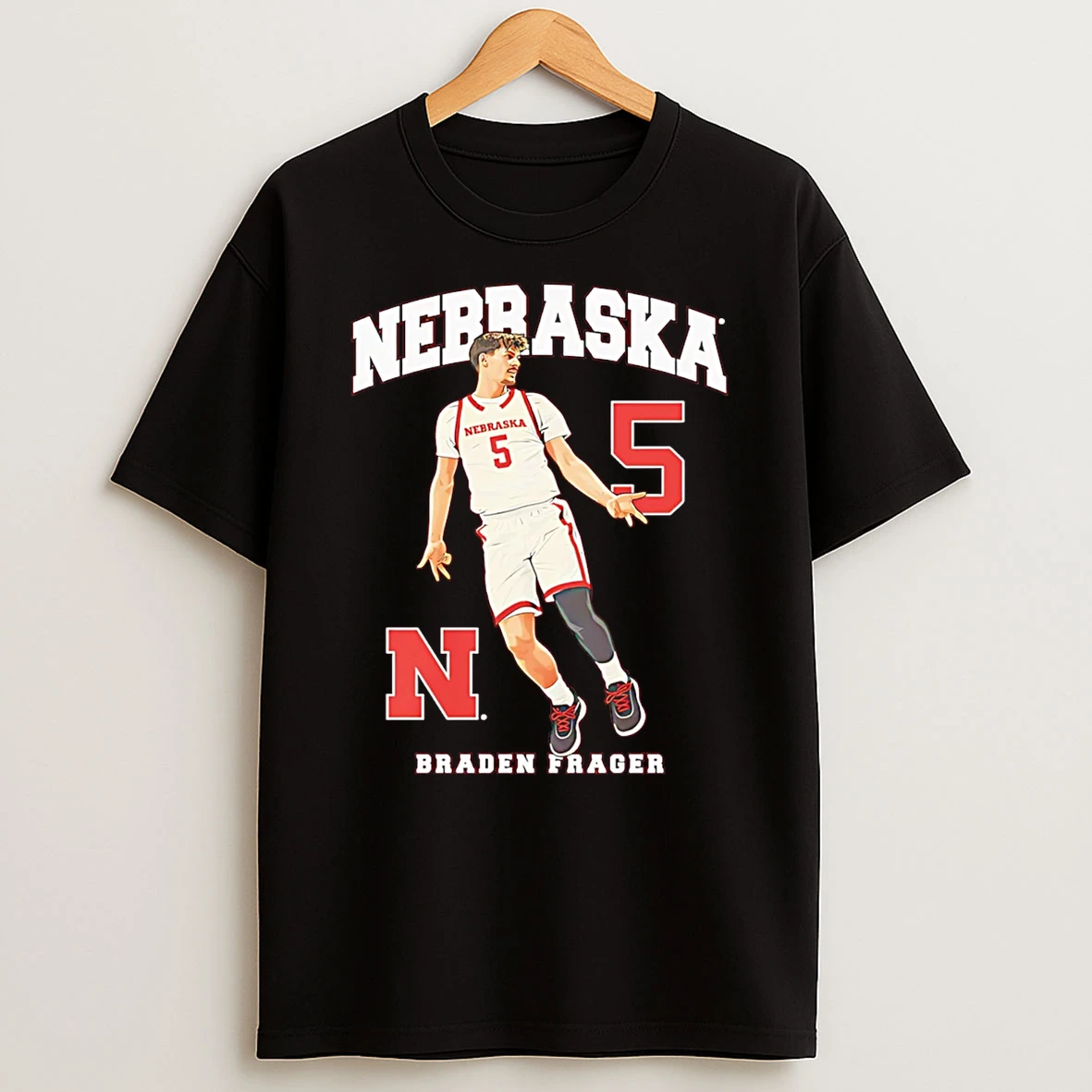 Braden Frager Nebraska Cornhuskers Mm26 Graphic T Shirt