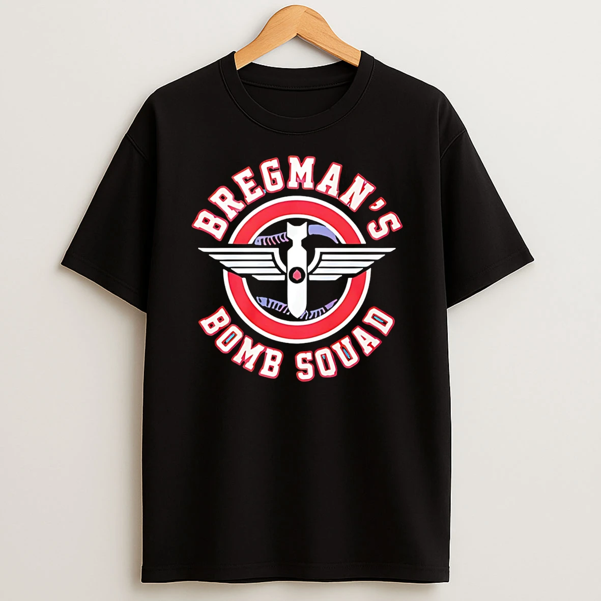 Bregmans Bomb Squad Logo T Shirt