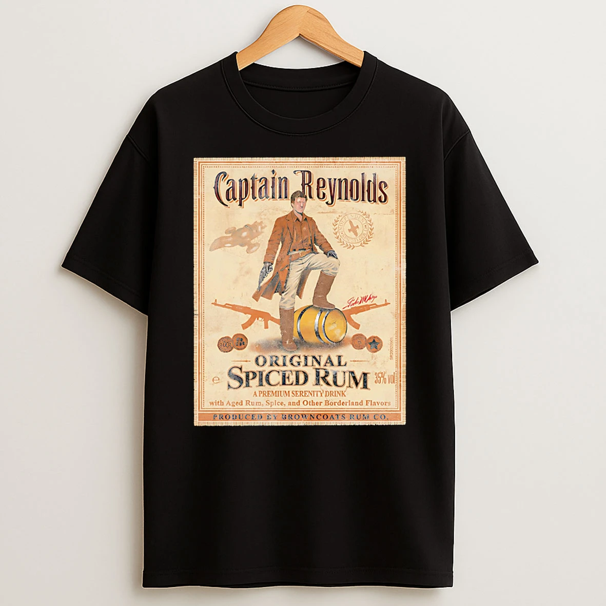 Captain Reynolds Spiced Rum T Shirt