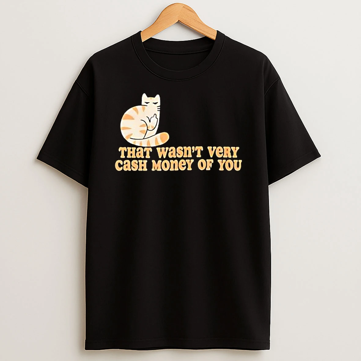 Cat That Wasnt Very Cash Money Of You T Shirt