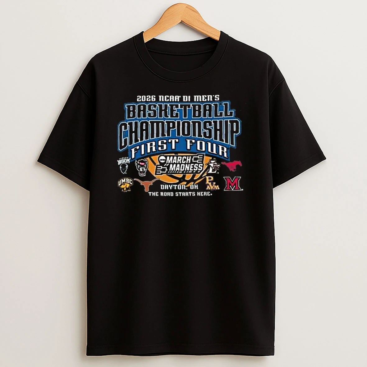 Champion Ncaa 2026 March Madness First Four Dayton T Shirt