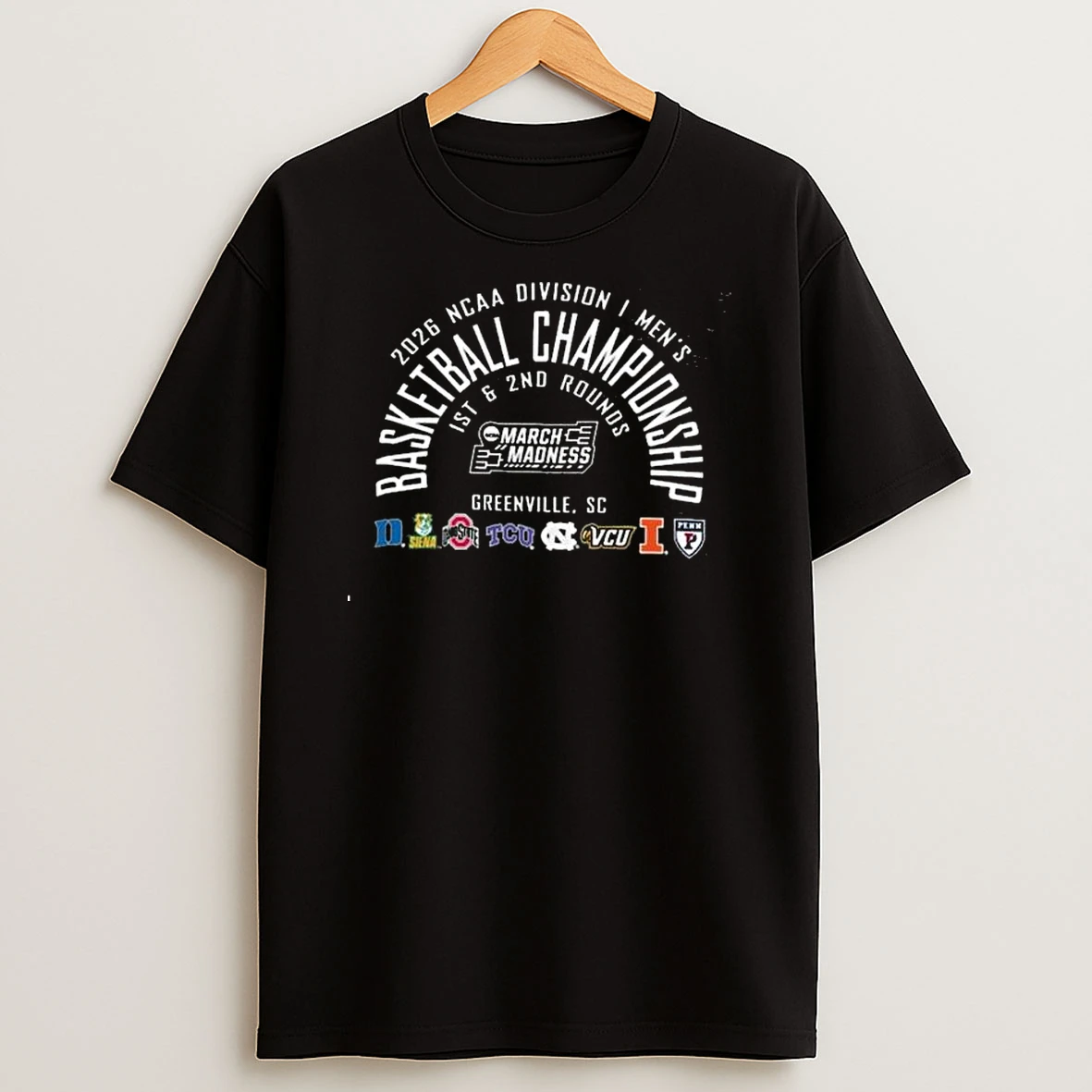 Champion Ncaa 2026 March Madness Greenville T Shirt
