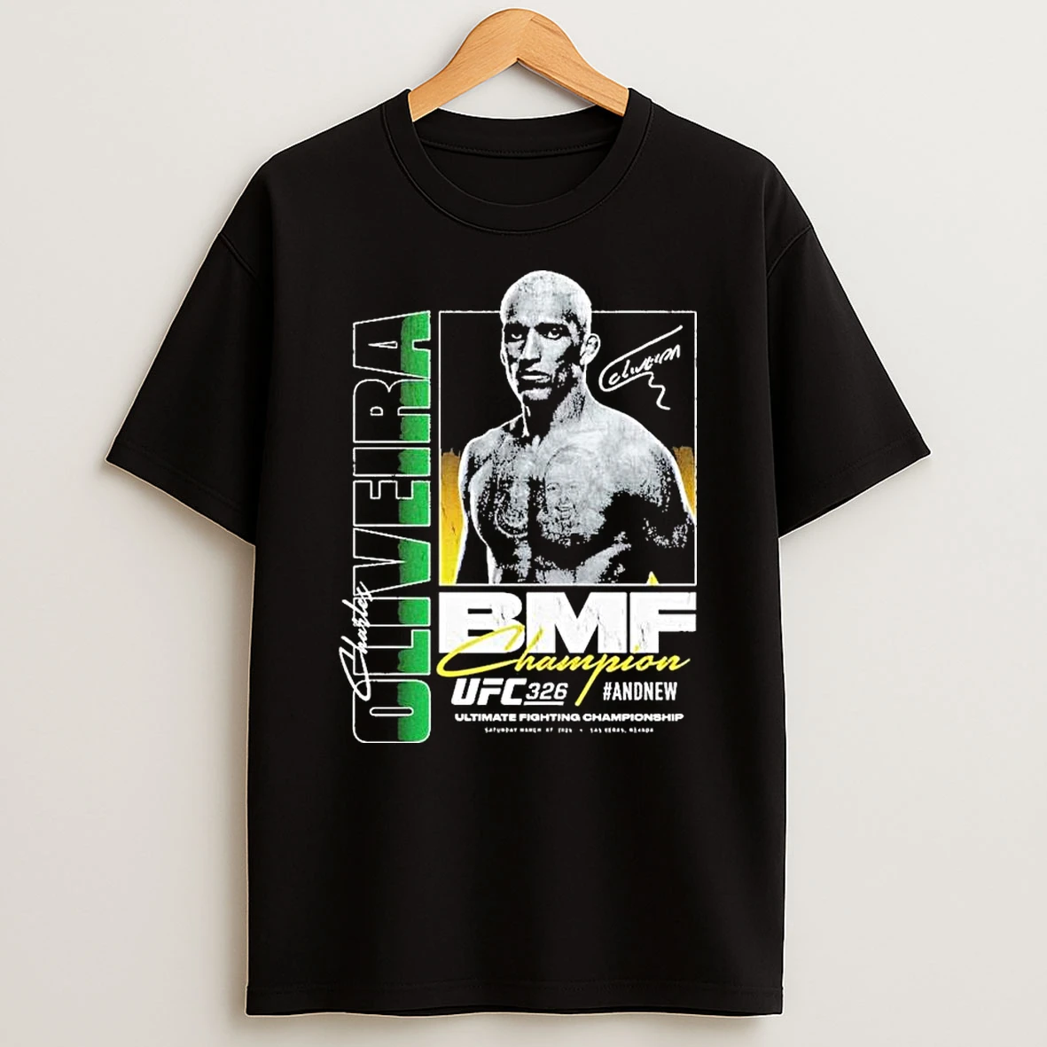 Charles Oliveira Bmf Champion T Shirt