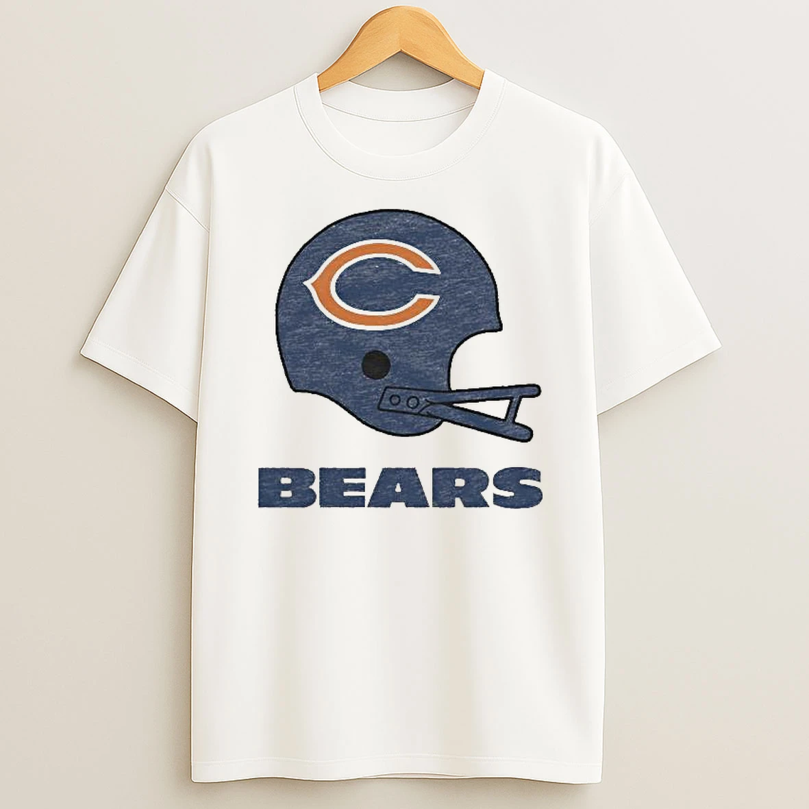 Chicago Bears Big Helmet T Shirt