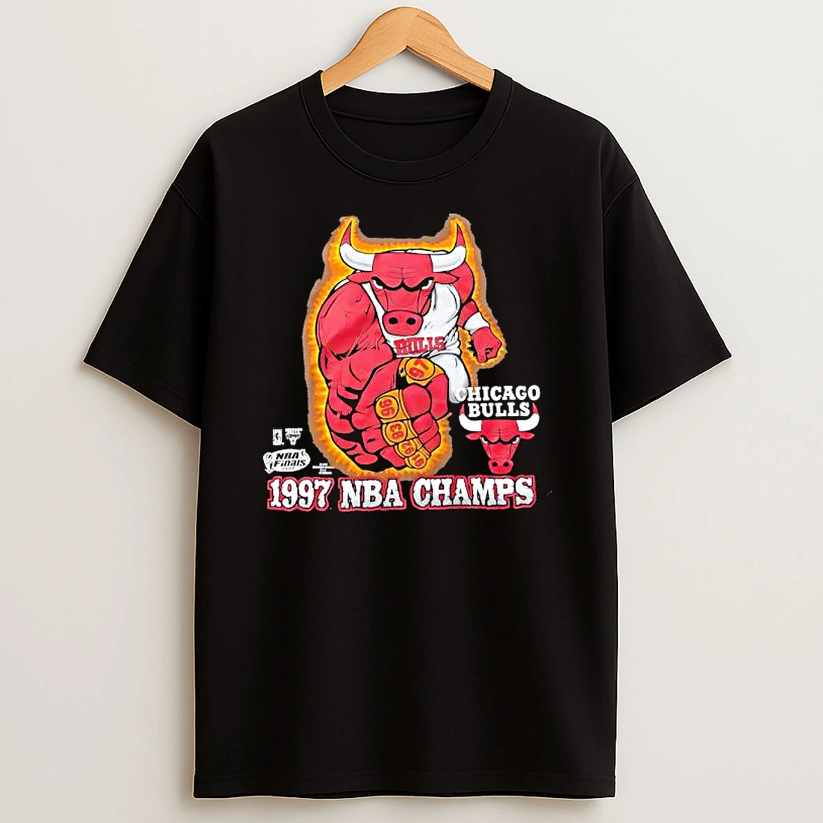 Chicago Bulls 1991 Nba Finals 1997 Nba Champs T Shirt