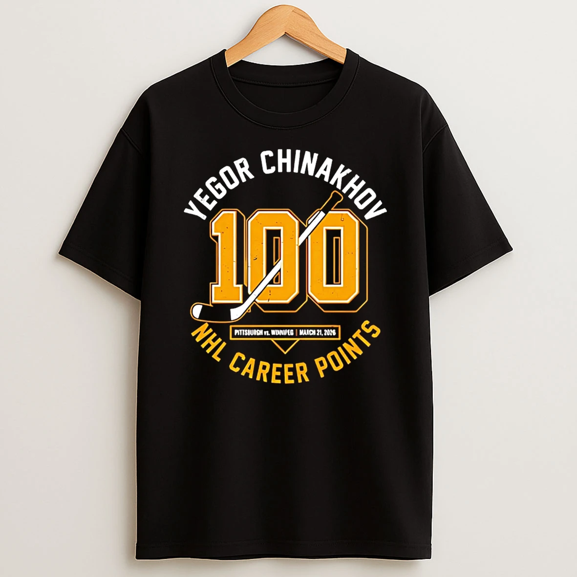 Chinakhov Earns 100th Point With Opening Goal T Shirt